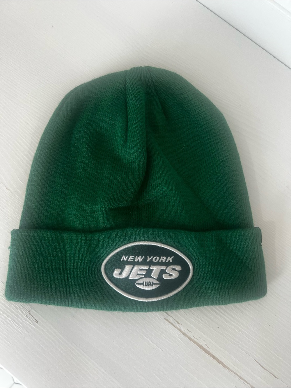 NFL New York Jets Kids Dark Green Knit Cuffed Beanie